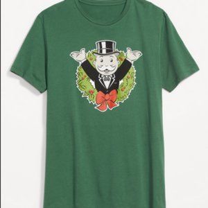 Old Navy | Monopoly Christmas Tee Size XL NWT